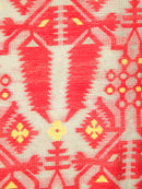 PinkLoom Women's Cotton Jamdani Saree Without Blouse Piece