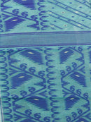 PinkLoom Women's Cotton Jamdani Saree Without Blouse Piece