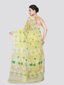 PinkLoom Women's Cotton Saree Without Blouse Piece