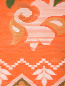 PinkLoom Women's Cotton Saree Without Blouse Piece