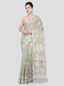 PinkLoom Women's Cotton Saree Without Blouse Piece
