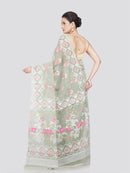 PinkLoom Women's Cotton Saree Without Blouse Piece