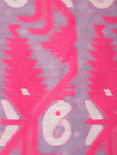 PinkLoom Women's Cotton Jamdani Saree Without Blouse Piece