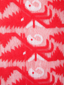 PinkLoom Women's Cotton Jamdani Saree Without Blouse Piece