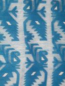 PinkLoom Women's Cotton Jamdani Saree Without Blouse Piece