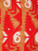 PinkLoom Women's Cotton Jamdani Saree Without Blouse Piece