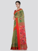 Handloom Women's Cotton Blend Saree