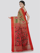 Handloom Women's Cotton Blend Saree
