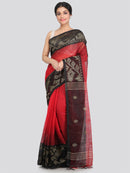 Women's Linen Saree With Blouse Piece
