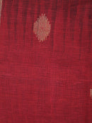 Women's Linen Saree With Blouse Piece