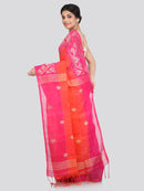 Women's Linen Saree With Blouse Piece