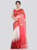 Women's Linen Saree With Blouse Piece
