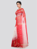 Women's Linen Saree With Blouse Piece
