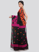 Women's Linen Saree With Blouse Piece