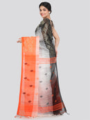 Women's Linen Saree With Blouse Piece