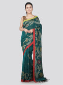 Women's Linen Jamdani Saree
