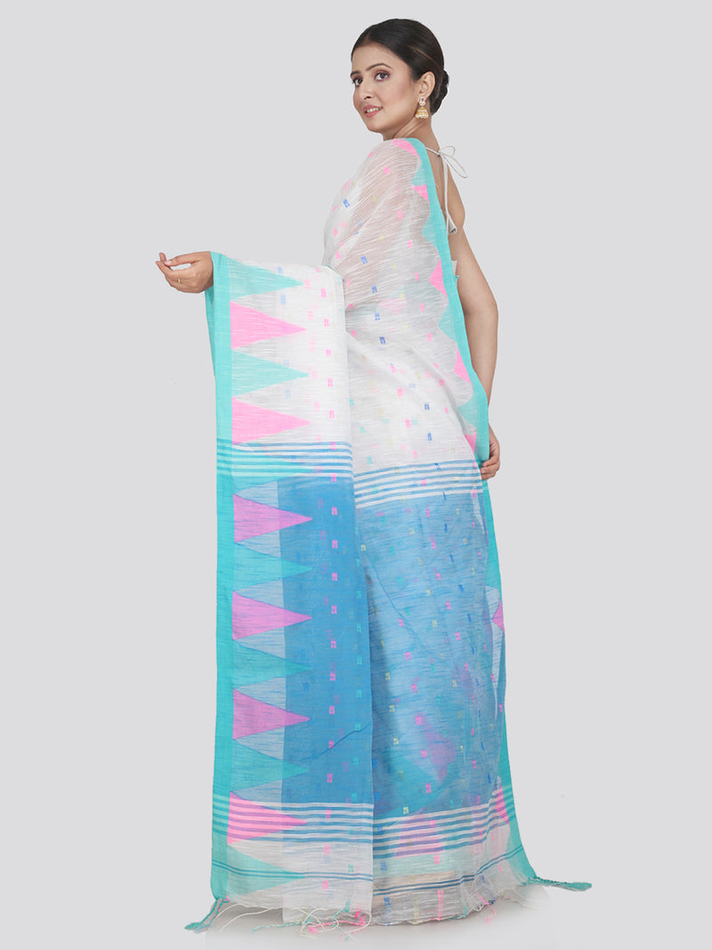 Handloom Women's Cotton Blend Saree
