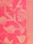 Women's Handloom Cotton Silk Without Blouse Piece