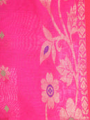 Women's Handloom Cotton Silk Without Blouse Piece