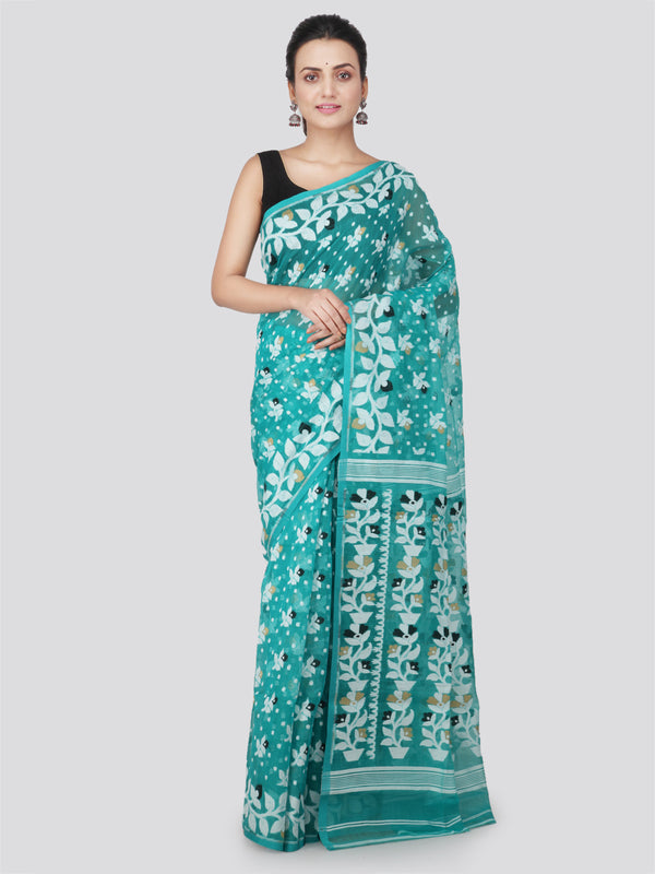 Women's Dhakai Jamdani Saree