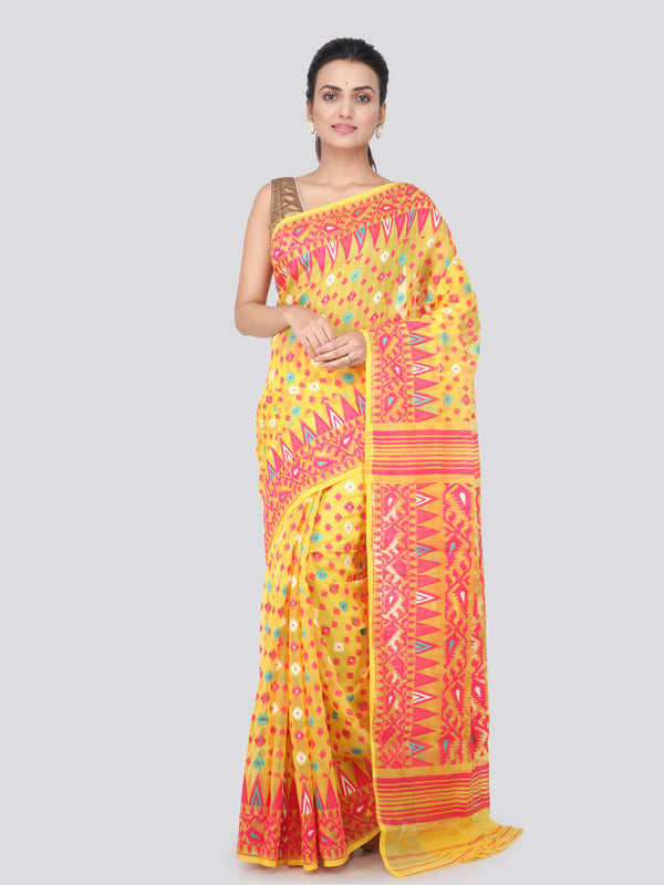 Women's Dhakai Jamdani Saree