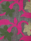 Women's Cotton Jamdani Saree Without Blouse Piece