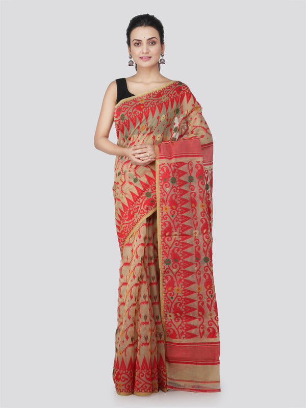 Women's Dhakai Jamdani Saree