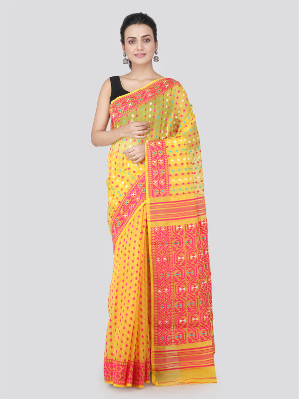 Women's Dhakai Jamdani Saree