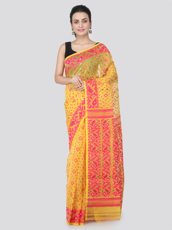 Women's Dhakai Jamdani Saree