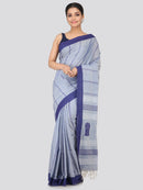 Women's Handloom Cotton Saree With Blouse Piece