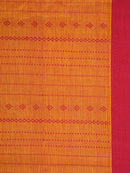Women's Handloom Cotton Saree With Blouse Piece