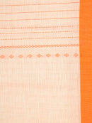 Women's Handloom Cotton Saree With Blouse Piece
