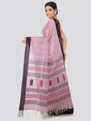 Women's Handloom Cotton Saree With Blouse Piece