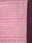 Women's Handloom Cotton Saree With Blouse Piece