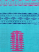 Women's Handloom Cotton Saree With Blouse Piece