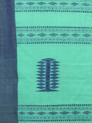 Women's Handloom Cotton Saree With Blouse Piece