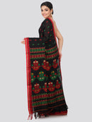 Women's Handloom Cotton Saree With Blouse Piece