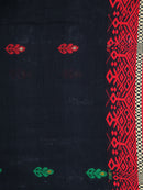 Women's Handloom Cotton Saree With Blouse Piece