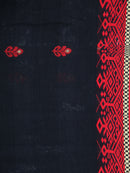 Women's Handloom Cotton Saree With Blouse Piece