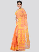 Women's Handloom Jamdani Saree without Blouse Piece