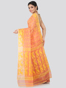 Women's Handloom Jamdani Saree without Blouse Piece