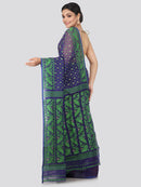 Women's Handloom Jamdani Saree without Blouse Piece