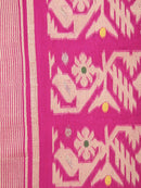 Women's Cotton Jamdani Saree Without Blouse Piece