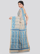 Women's Cotton Jamdani Saree Without Blouse Piece