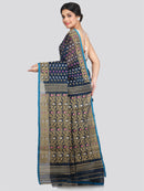 Women's Cotton Jamdani Saree Without Blouse Piece
