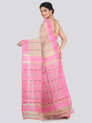 Women's Cotton Jamdani Saree Without Blouse Piece