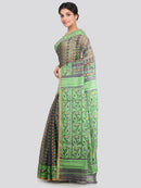 Women's Cotton Jamdani Saree Without Blouse Piece