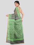 Women's Cotton Jamdani Saree Without Blouse Piece