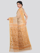 Women's Cotton Jamdani Saree Without Blouse Piece