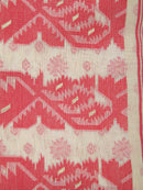 Women's Cotton Jamdani Saree Without Blouse Piece